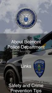 Belmont Police Department screenshot 0