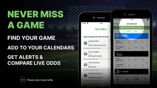 QuickBet - Compare Sportsbooks screenshot 2