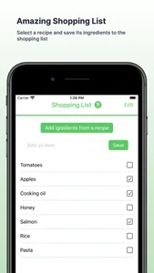 Recipe Journal & Shopping List screenshot 2