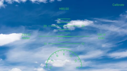 Airplane HUD screenshot 1