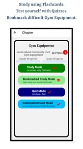 Learn Gym Equipment screenshot 1