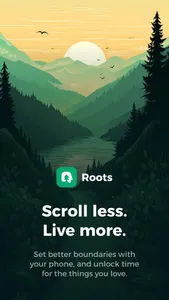 Roots: Reduce Screen Time screenshot 0