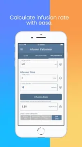 Infusion Calculator WH screenshot 0