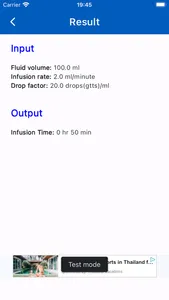 Infusion Calculator (WH) screenshot 3