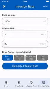 Infusion Calculator (WH) screenshot 4