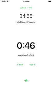 Quizzard - master test timing screenshot 2