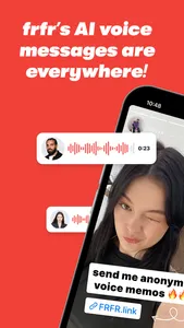 frfr: AI voice messages screenshot 0