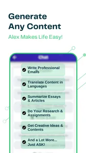 Alex: AI Chatbot and Assistant screenshot 2