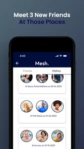 Mesh. Four people together screenshot 2