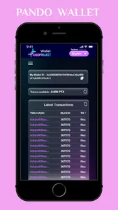 Pando Wallet screenshot 2