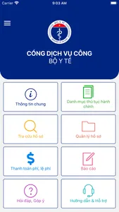 Dịch Vụ Công Bộ Y Tế screenshot 0