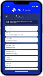 CM Sourcing Contractor screenshot 4