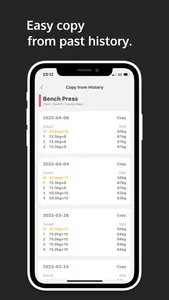 MUSCLY - Workout Log Tracker screenshot 4