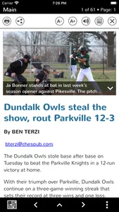 Dundalk Eagle screenshot 1