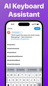 AI Keyboard Writer for Apps screenshot 0