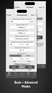 Bike Tire Pressure Calc screenshot 2