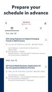 ACOEM Events screenshot 3