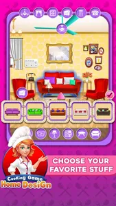 Home Design : Cooking Chef screenshot 2