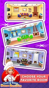 Home Design : Cooking Chef screenshot 3