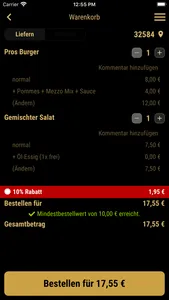 Pros Burger Löhne screenshot 1