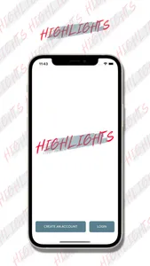 Highlights App screenshot 1