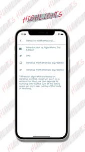 Highlights App screenshot 3