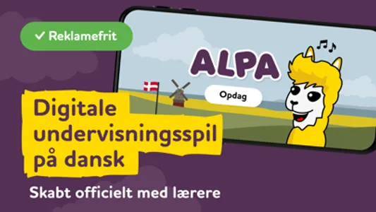 ALPA læringsspil på dansk screenshot 0