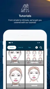 Hair Cut DYE Face App Try On screenshot 3