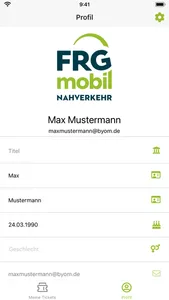 FRGmobil Tickets screenshot 2