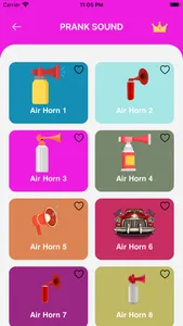 Prank App: Air Horn Sound screenshot 0