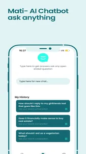 Mati - AI Chatbot screenshot 2