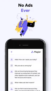 Magier - Anywhere AI Chatbot screenshot 3