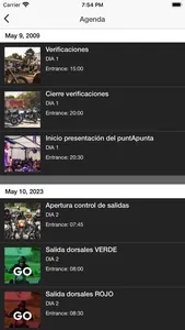 puntApunta 2023. screenshot 1