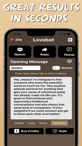 AI Text Response Lovebot Aura screenshot 2