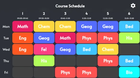 Smart Course Schedule screenshot 6