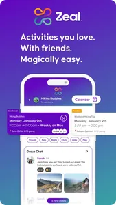 Zeal - Activities with Friends screenshot 0