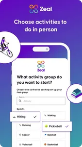 Zeal - Activities with Friends screenshot 2
