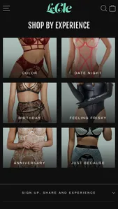 LeCLE Lingerie screenshot 2