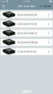 AEX AzanBox screenshot 1