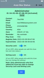 AEX AzanBox screenshot 3