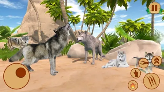 Wolf Games RPG Simulator Games screenshot 2