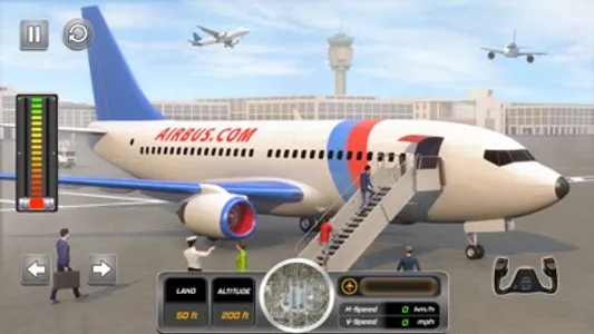 Airplane Pilot City Flight Sim screenshot 3