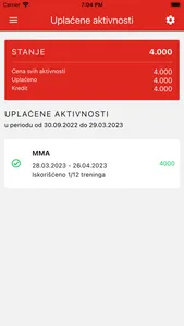 Borilački klub Perun screenshot 4