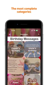 Birthday Messages Cards Wishes screenshot 0