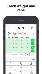 Reps - Workout Planner screenshot 1