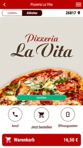 Pizzeria La Vita Rhauderfehn screenshot 0