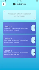 Vocabi screenshot 1