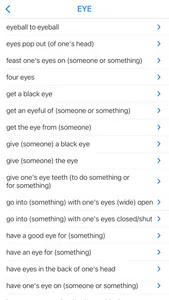 Time & Body idioms screenshot 1