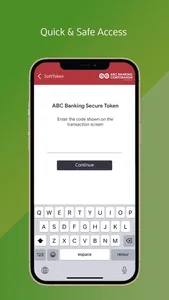 ABC Banking Secure Token screenshot 1