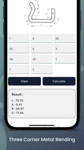 Metal Bending Calculator screenshot 3